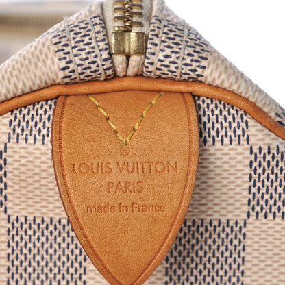 Louis Vuitton Damier Azur Speedy 30 6 of 14
