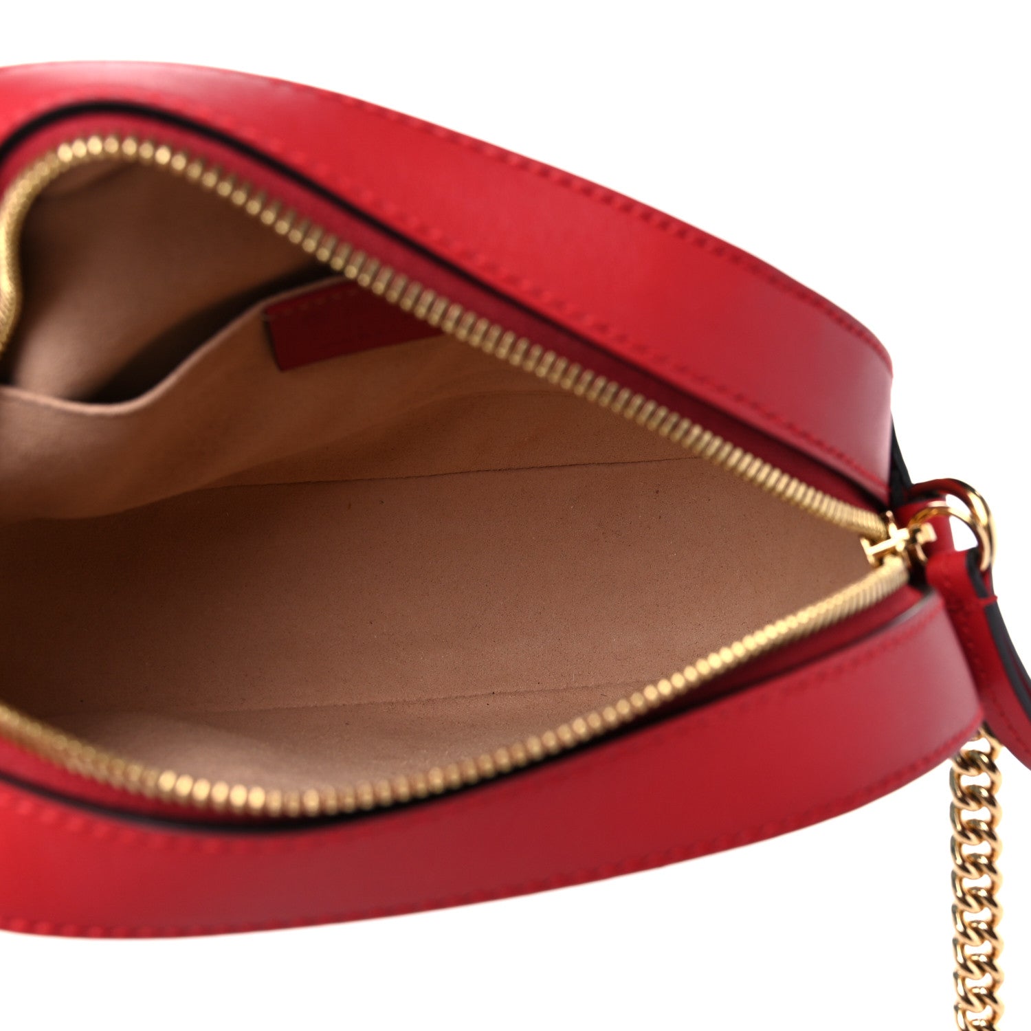 Gucci GG Supreme Monogram Blooms Mini Chain Shoulder Bag Beige Blue Navy Hibiscus Red 5 of 10