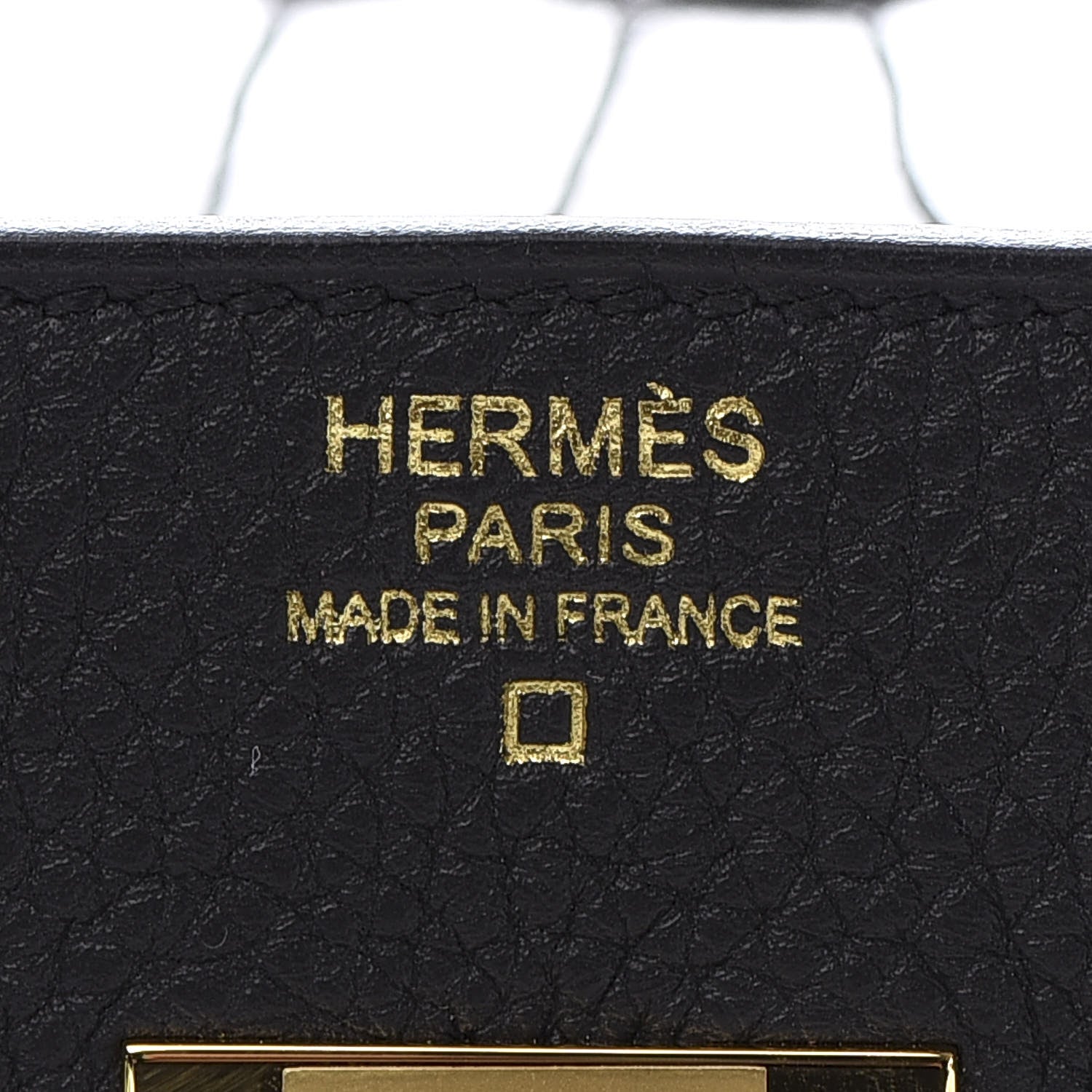 Hermes Togo Matte Alligator Birkin Touch 30 Black 23 of 35