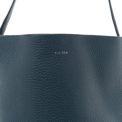 The Row Grained Calfskin Medium N/S Park Tote Bluestone 8 of 10