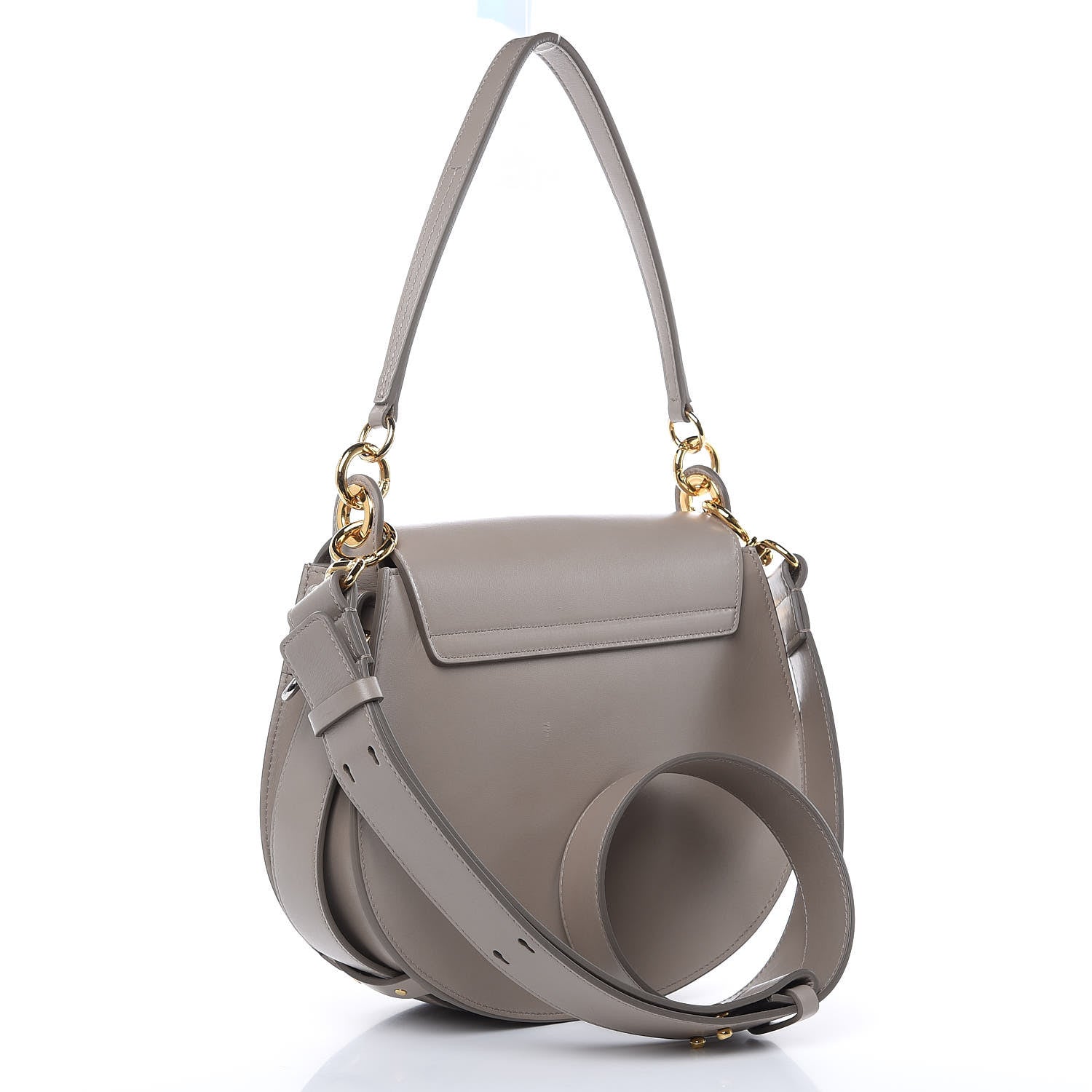 Chloe Calfskin Large Tess Bag Motty Grey 3 of 9