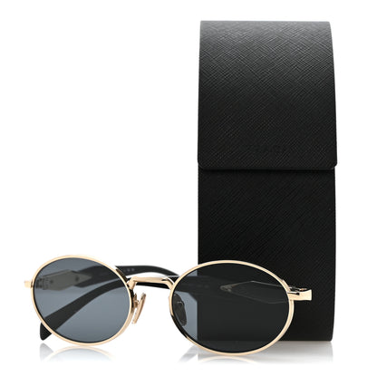 Prada Metal Sunglasses SPR65Z Gold Gold 8 of 8
