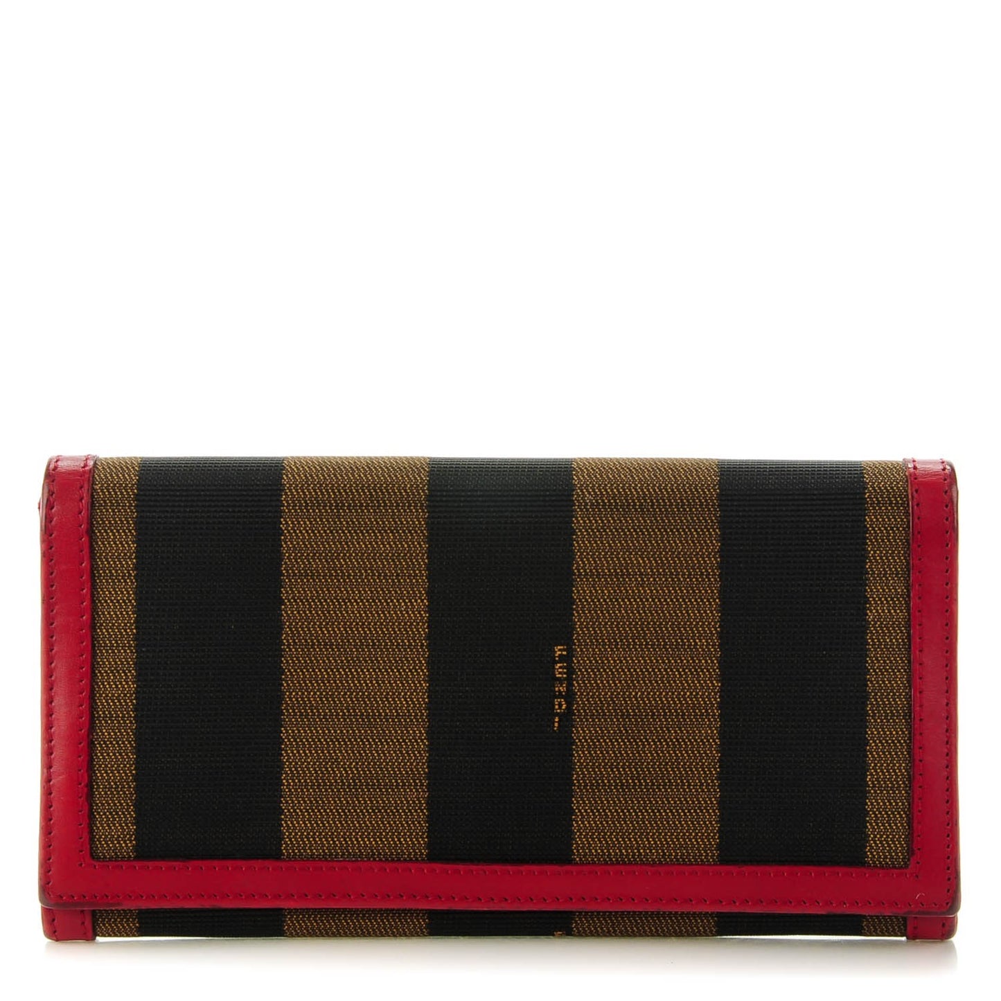 Pequin Cuoio Vegetale Organizer Continental Wallet Tobacco Rosso Miele