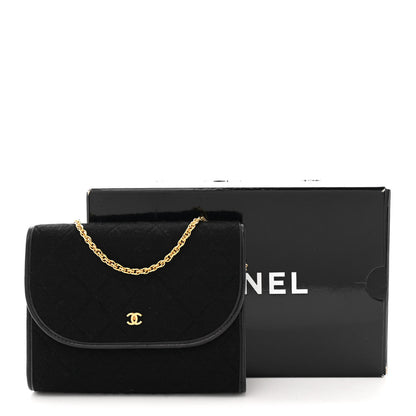 Chanel Jersey Quilted Mini Square Flap Black 12 of 12