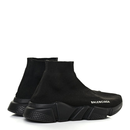 Balenciaga Neoprene Knit Womens Speed Sneakers 36 Black 3 of 5