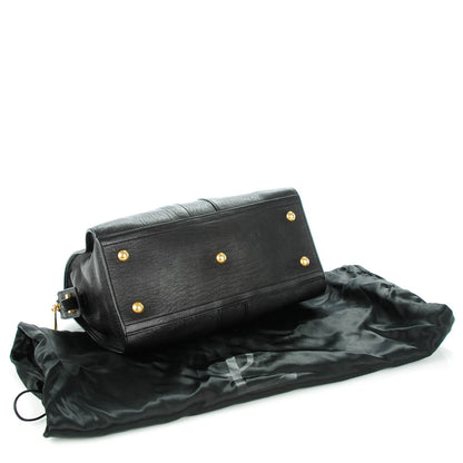 Saint Laurent Sheepskin Small Cabas ChYc Black 4 of 7