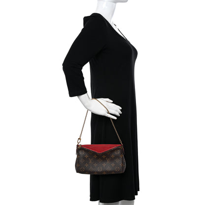 Louis Vuitton Monogram Pallas Clutch Cherry 2 of 11