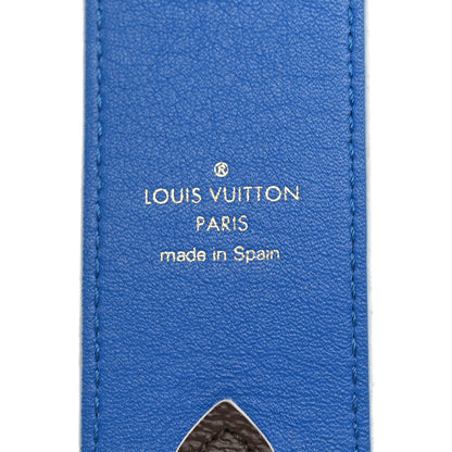 Louis Vuitton Monogram Bandouliere Shoulder Strap Blue 3 of 5
