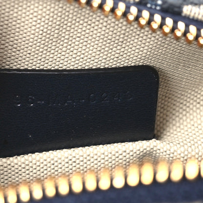 Christian Dior Oblique 30 Montaigne Cosmetic Pouch Blue 7 of 10