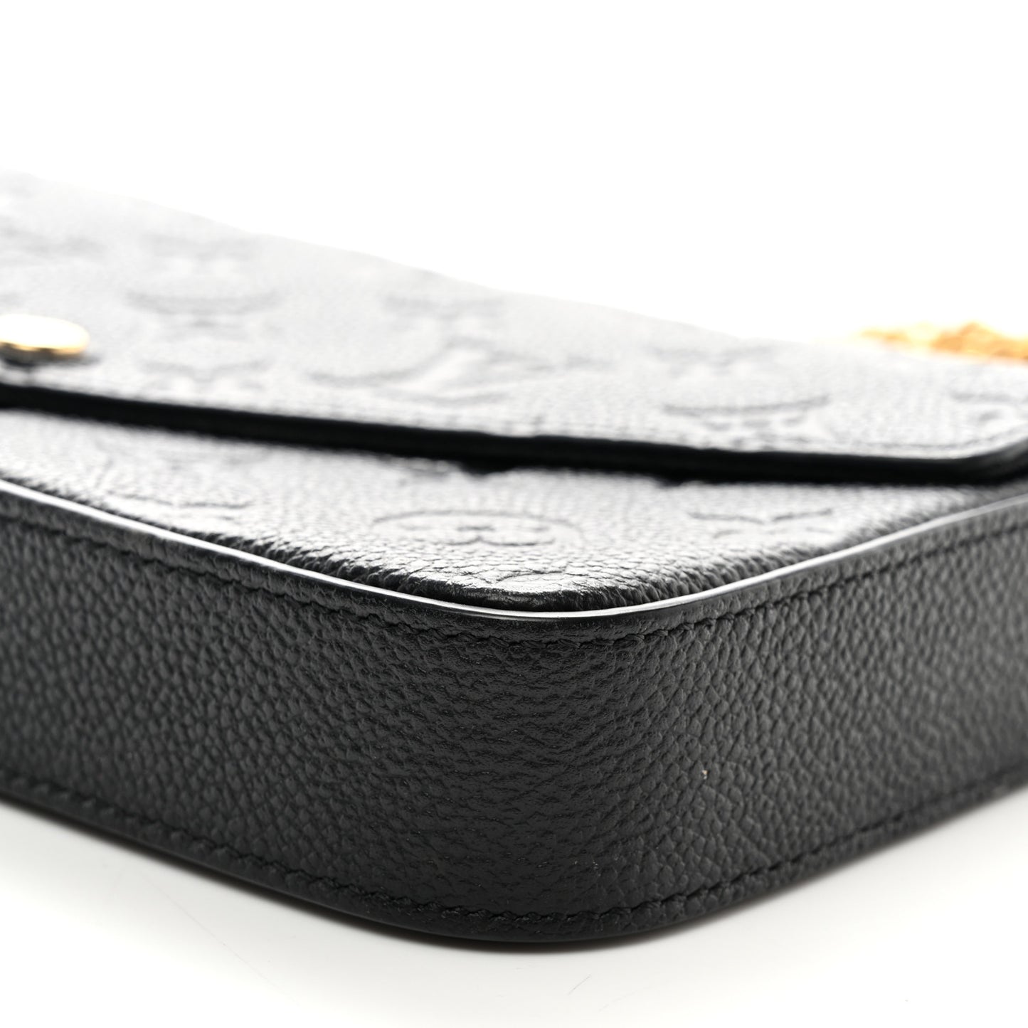 Empreinte Pochette Felicie Chain Wallet Black