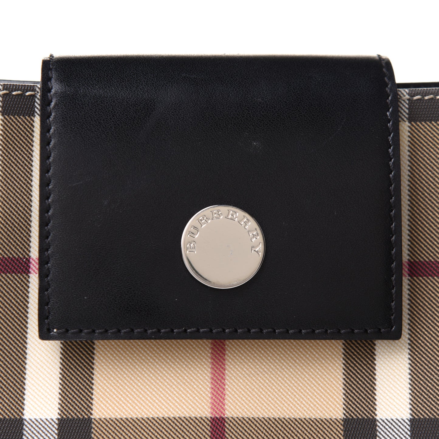 Vintage Check Shoulder Bag Black