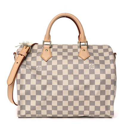 Louis Vuitton Damier Azur Speedy Bandouliere 30 1 of 12