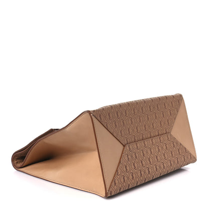 Saint Laurent Calfskin Monogram Deli Paper Bag Vintage Beige 4 of 10