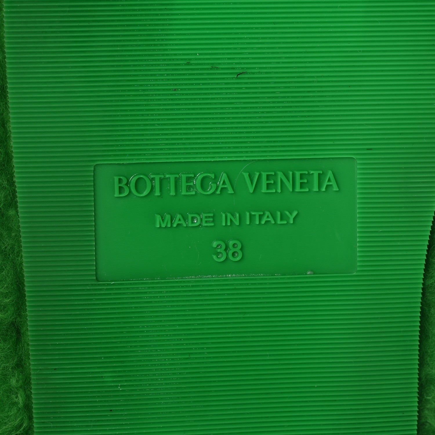 Bottega Veneta Shearling Resort Teddy Slides 38 Parakeet 6 of 6