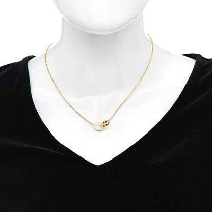 Cartier 18K Yellow Gold Interlocking LOVE Necklace 2 of 4