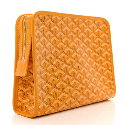 Goyard Goyardine Jouvence Toiletry Pouch Yellow 3 of 6
