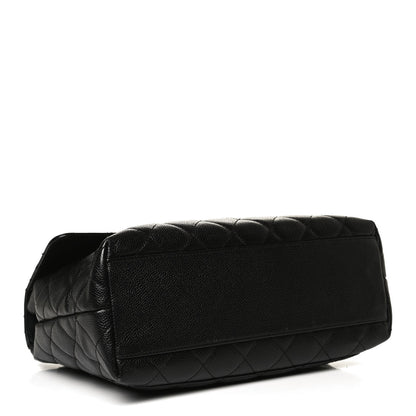 Chanel Caviar Quilted Jumbo Kelly Flap Black 4 of 11