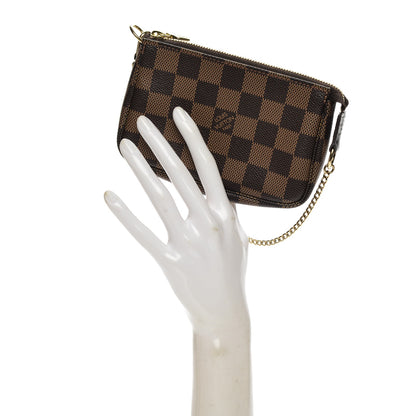 Louis Vuitton Damier Ebene Mini Pochette Accessories 2 of 7