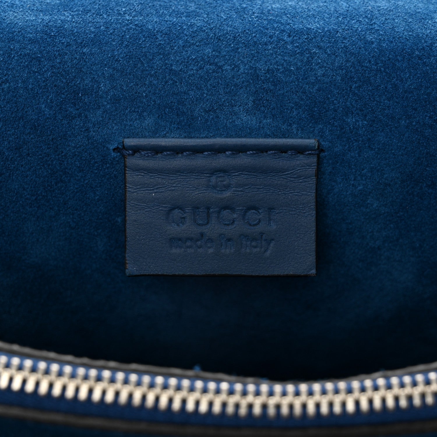 Gucci GG Supreme Monogram Blooms Medium Dionysus Shoulder Bag Beige Navy Vintage Blue 6 of 10