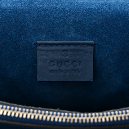 Gucci GG Supreme Monogram Blooms Medium Dionysus Shoulder Bag Beige Navy Vintage Blue 6 of 10