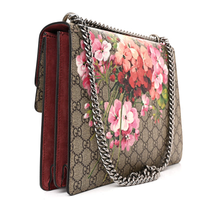 Gucci GG Supreme Monogram Blooms Medium Dionysus Shoulder Bag Beige Multicolor Dry Rose 3 of 12