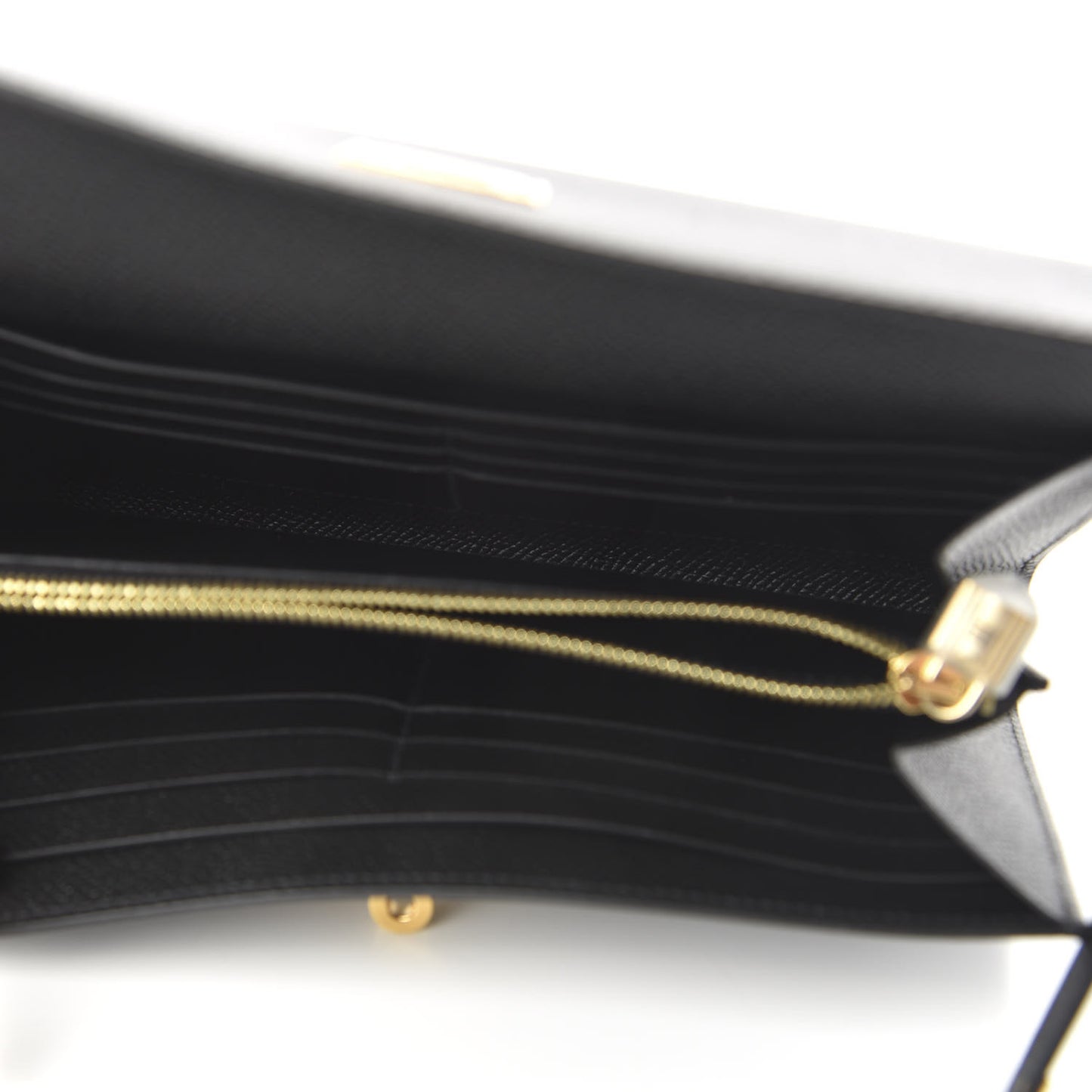 Epsom Kelly Longue Wallet Black