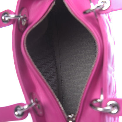 Christian Dior Lambskin Cannage Medium Lady Dior Pink 5 of 10