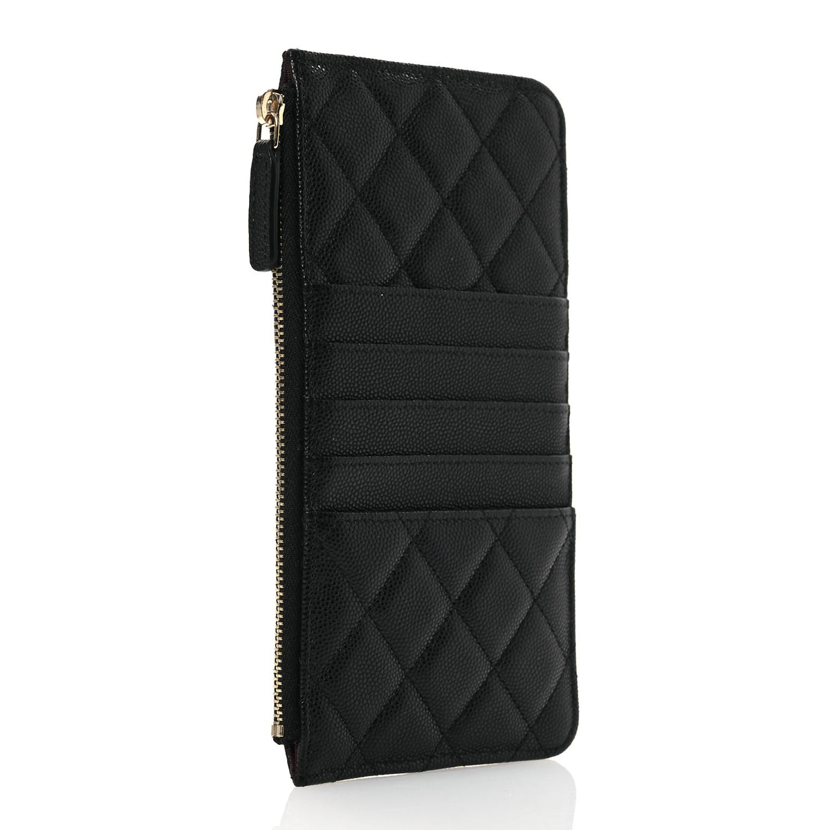 Chanel Caviar Quilted Classic iPhone Pouch Black 3 of 10