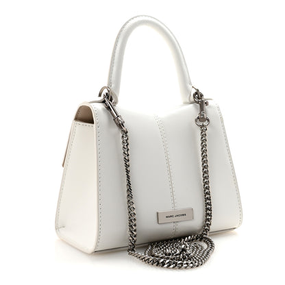 Marc Jacobs Calfskin The St Marc Mini Top Handle Bag White 3 of 9