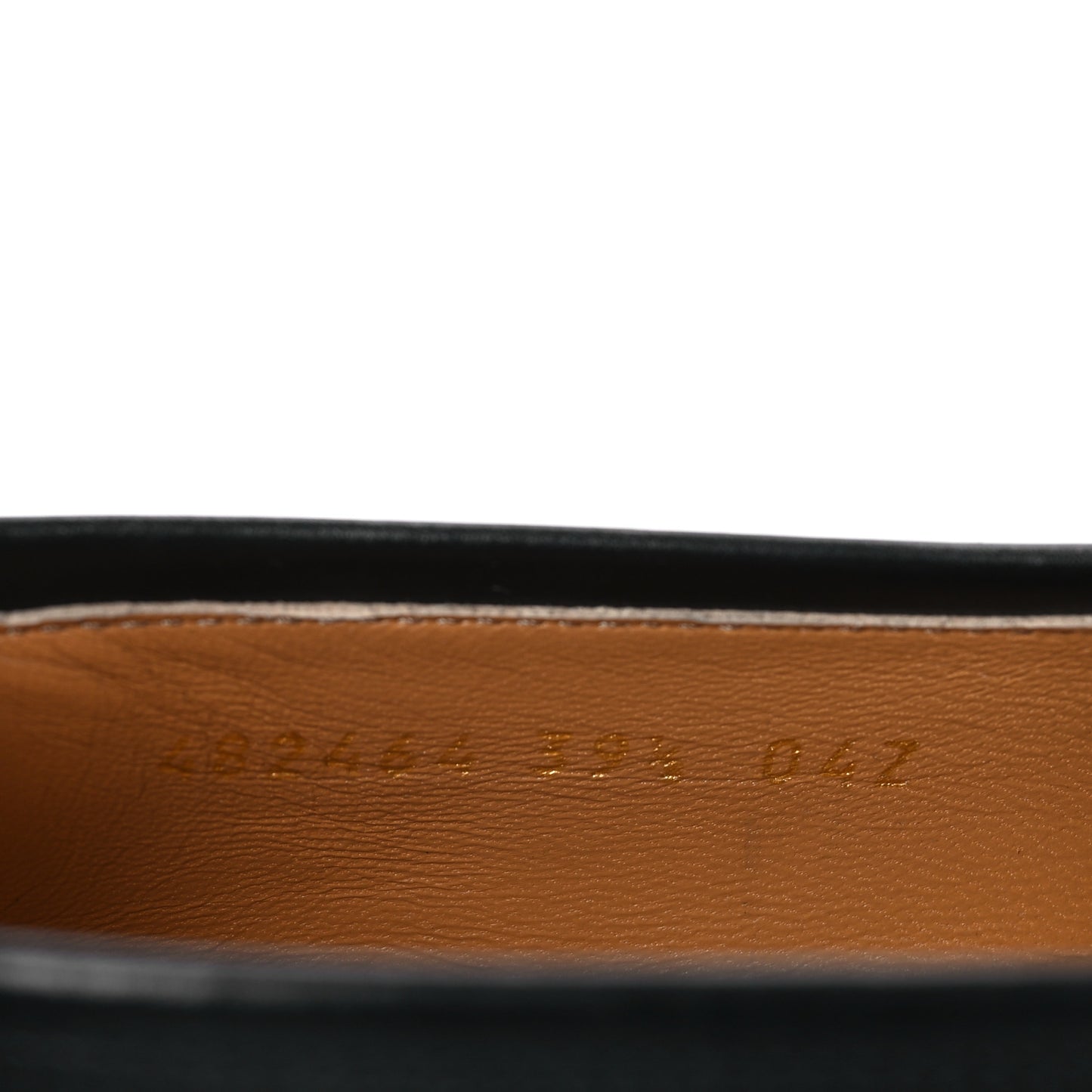 Calfskin Womens Jordaan Loafers 39.5 Black