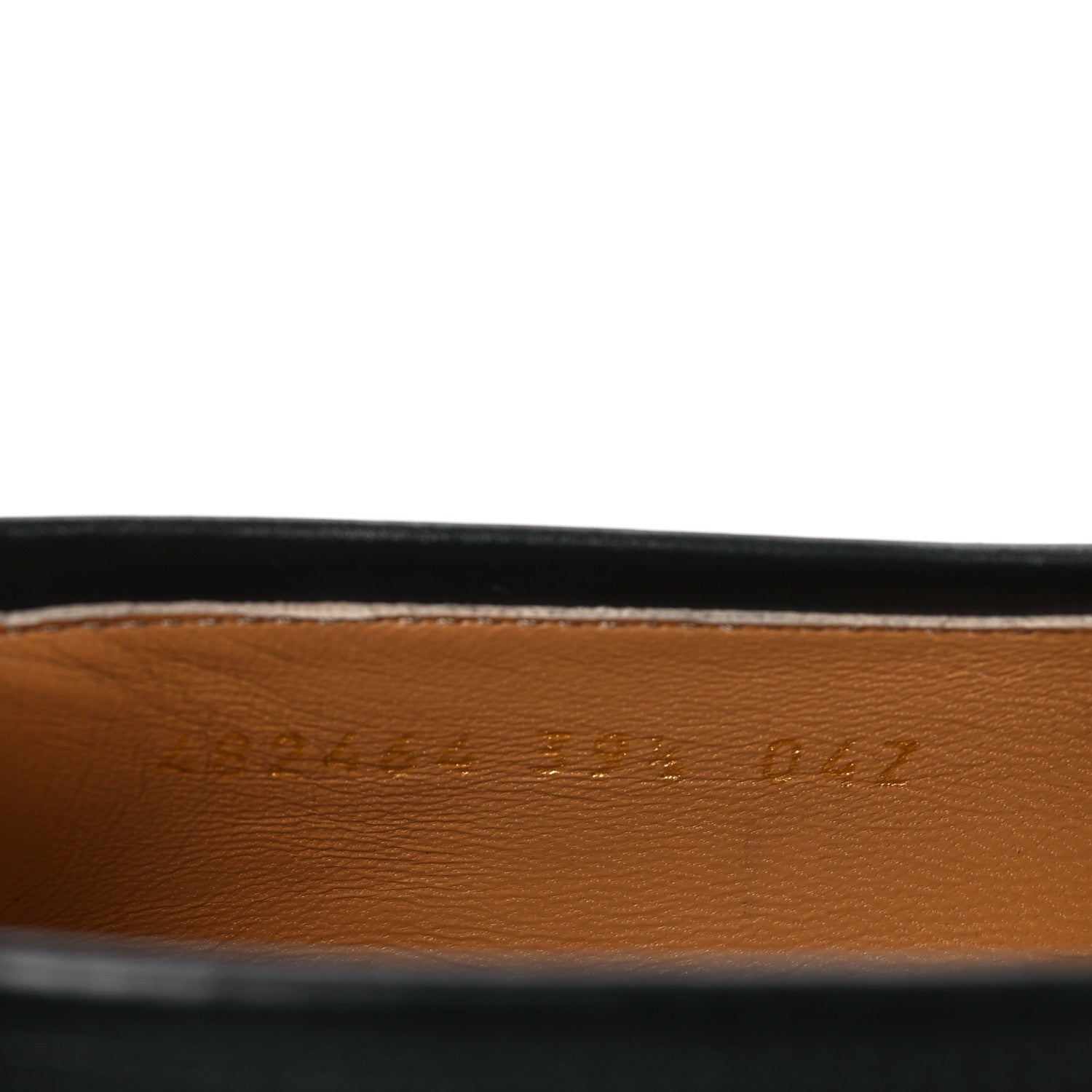 Gucci Calfskin Womens Jordaan Loafers 39.5 Black 8 of 8