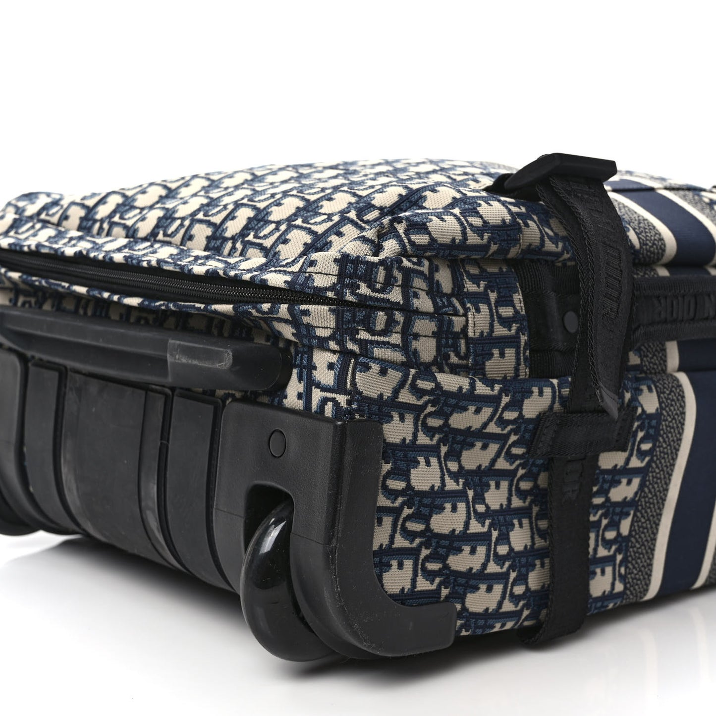 Oblique Small Diortravel Suitcase Blue