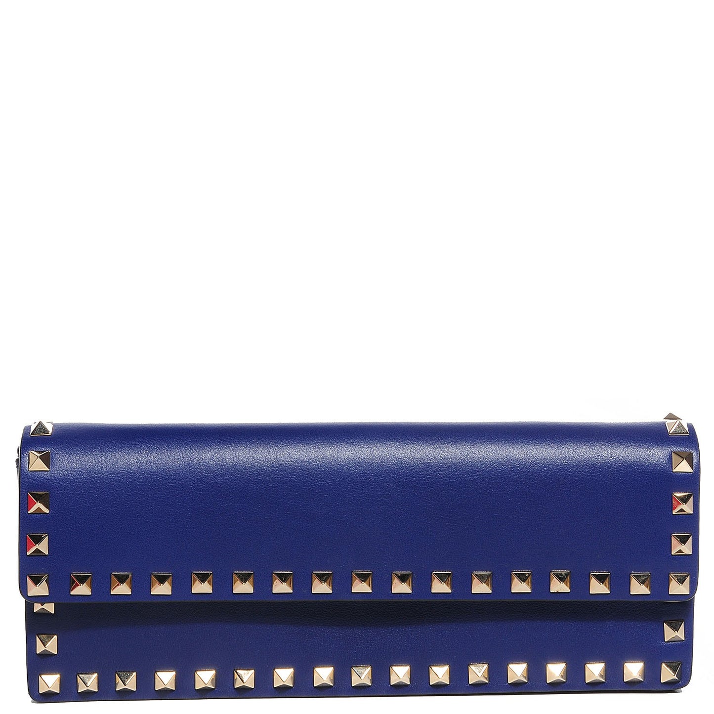 Nappa Rockstud Bangle Clutch Blue China