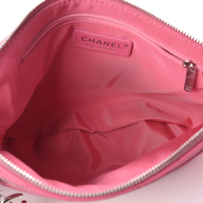 Chanel Lambskin Chevron Quilted Waist Belt Bag Pink 5 of 10