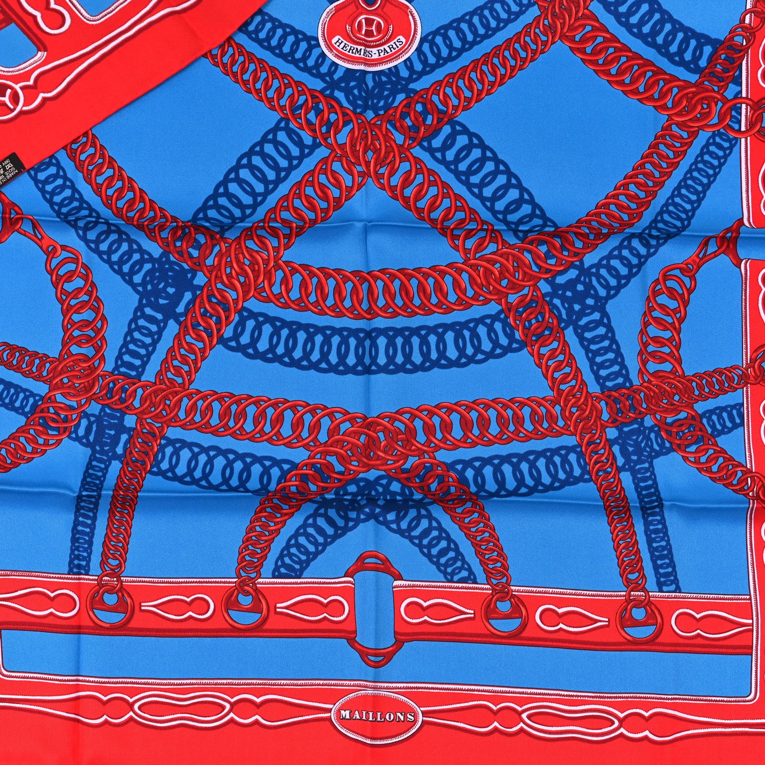 Hermes Silk Maillons Scarf 70 3 of 3