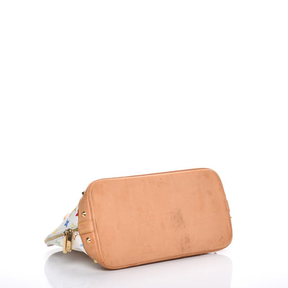 Louis Vuitton Monogram Multicolor Alma White 4 of 9