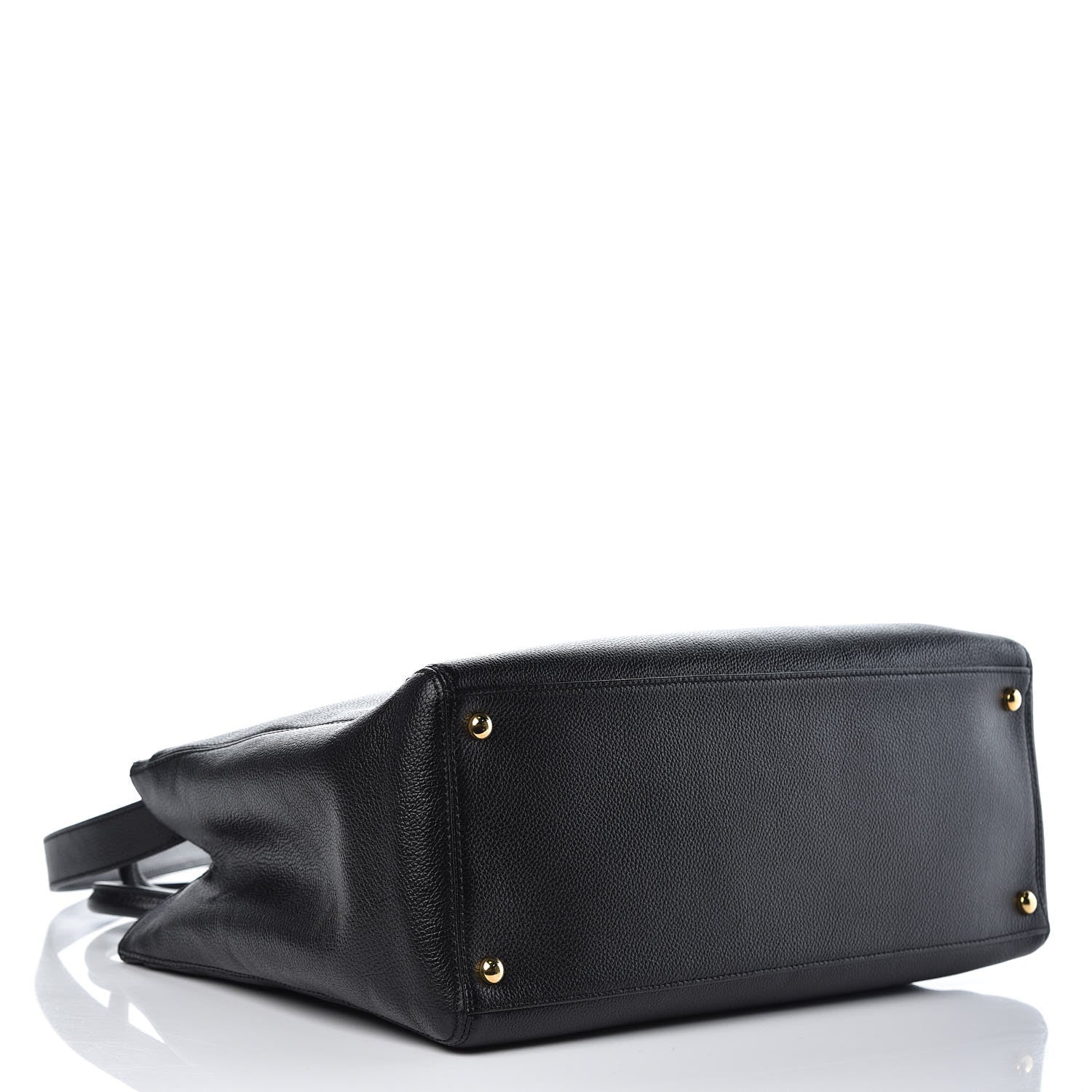 Chanel Calfskin Cerf Shopper Tote Black 5 of 11