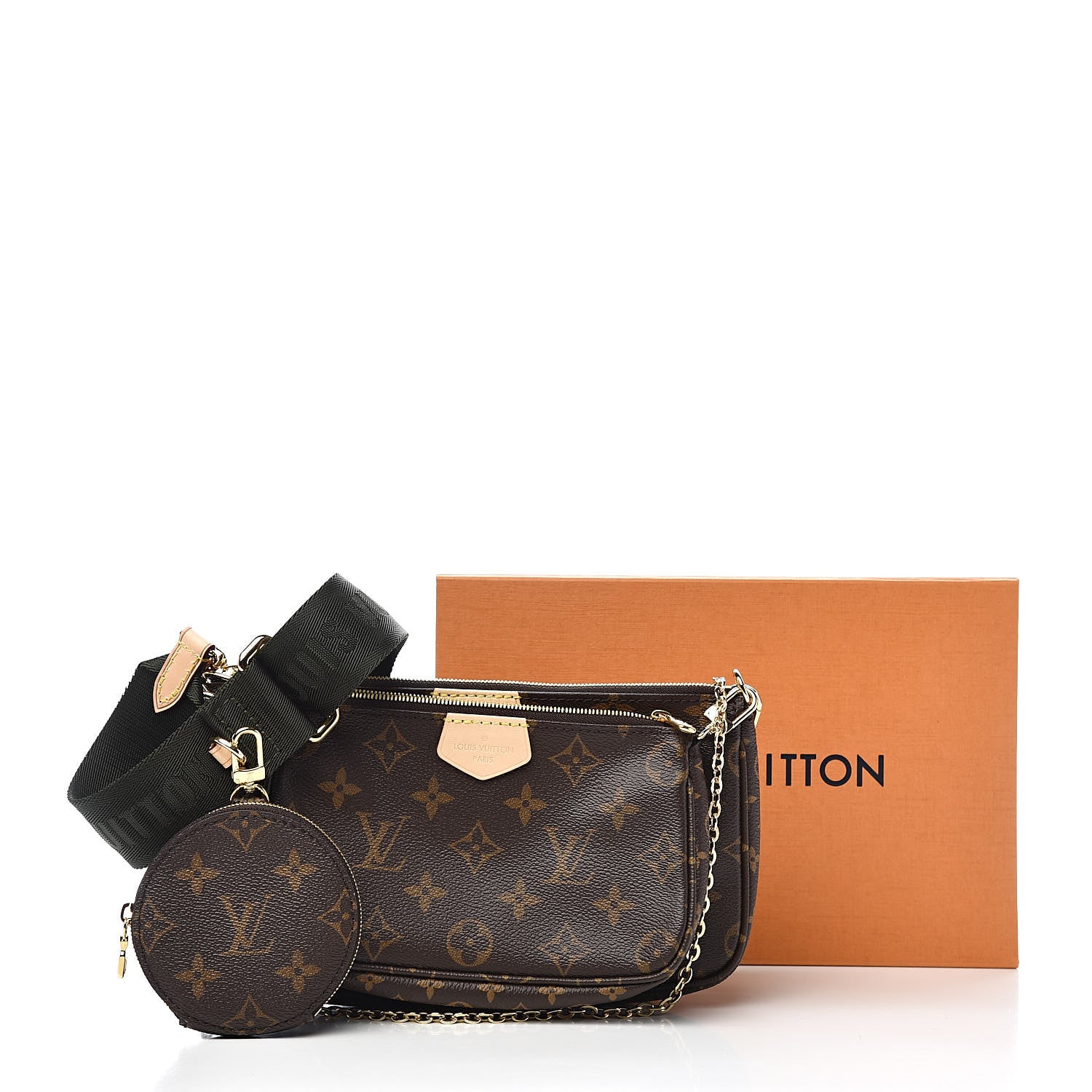 Louis Vuitton Monogram Multi Pochette Accessories Kaki 10 of 10