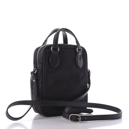 Gucci Econyl Nylon Monogram Off The Grid Shoulder Bag Black 3 of 10