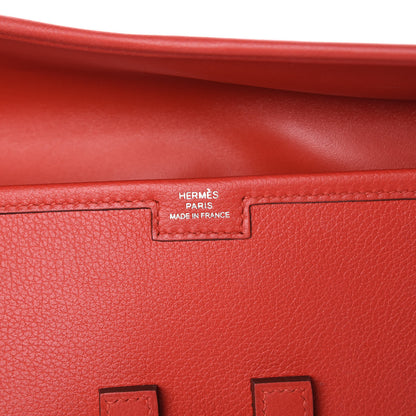 Hermes Swift Jige Elan 29 Clutch Capucine 6 of 11