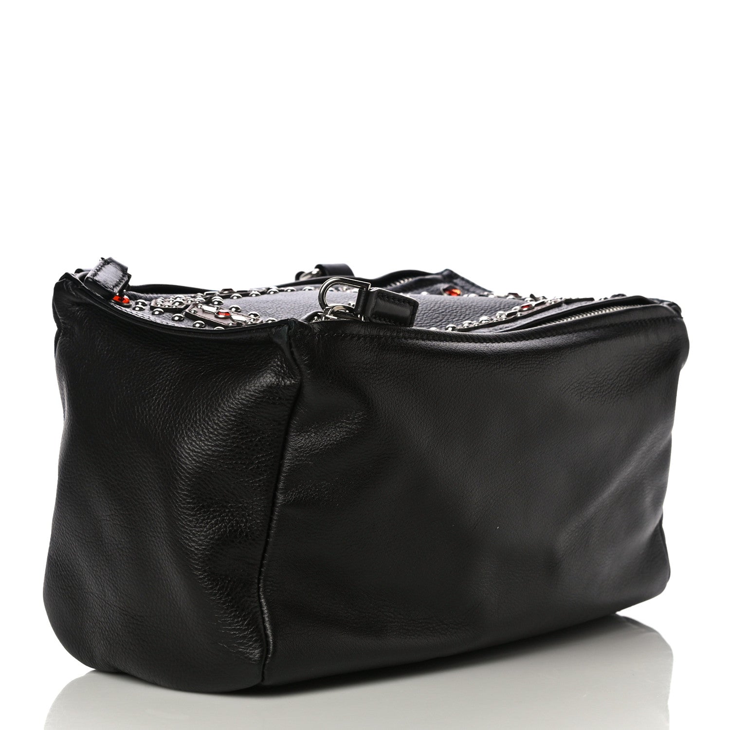 Givenchy Calfskin Small Studded Pandora Black Brown 4 of 8