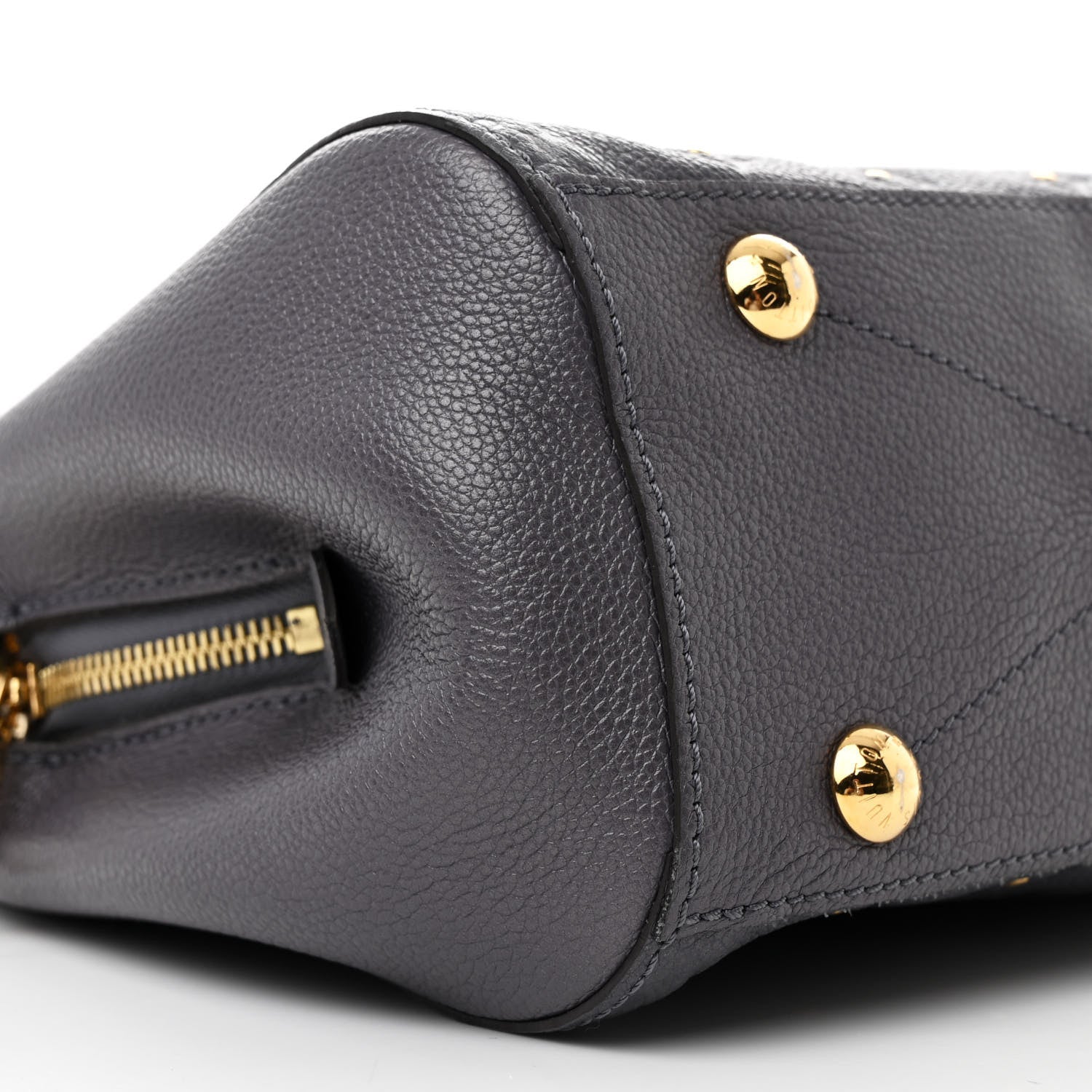Louis Vuitton Empreinte Studded Montaigne BB Gris Silver 10 of 11