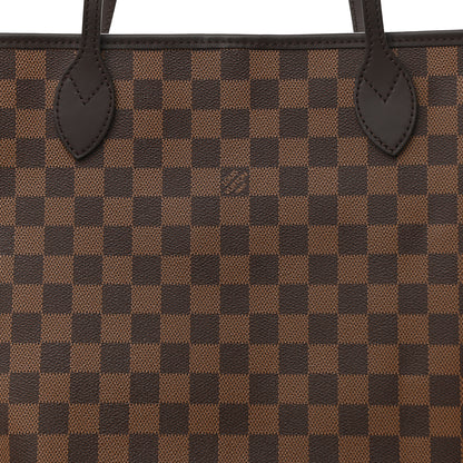 Louis Vuitton Damier Ebene Neo Neverfull MM Rose Ballerine 7 of 10