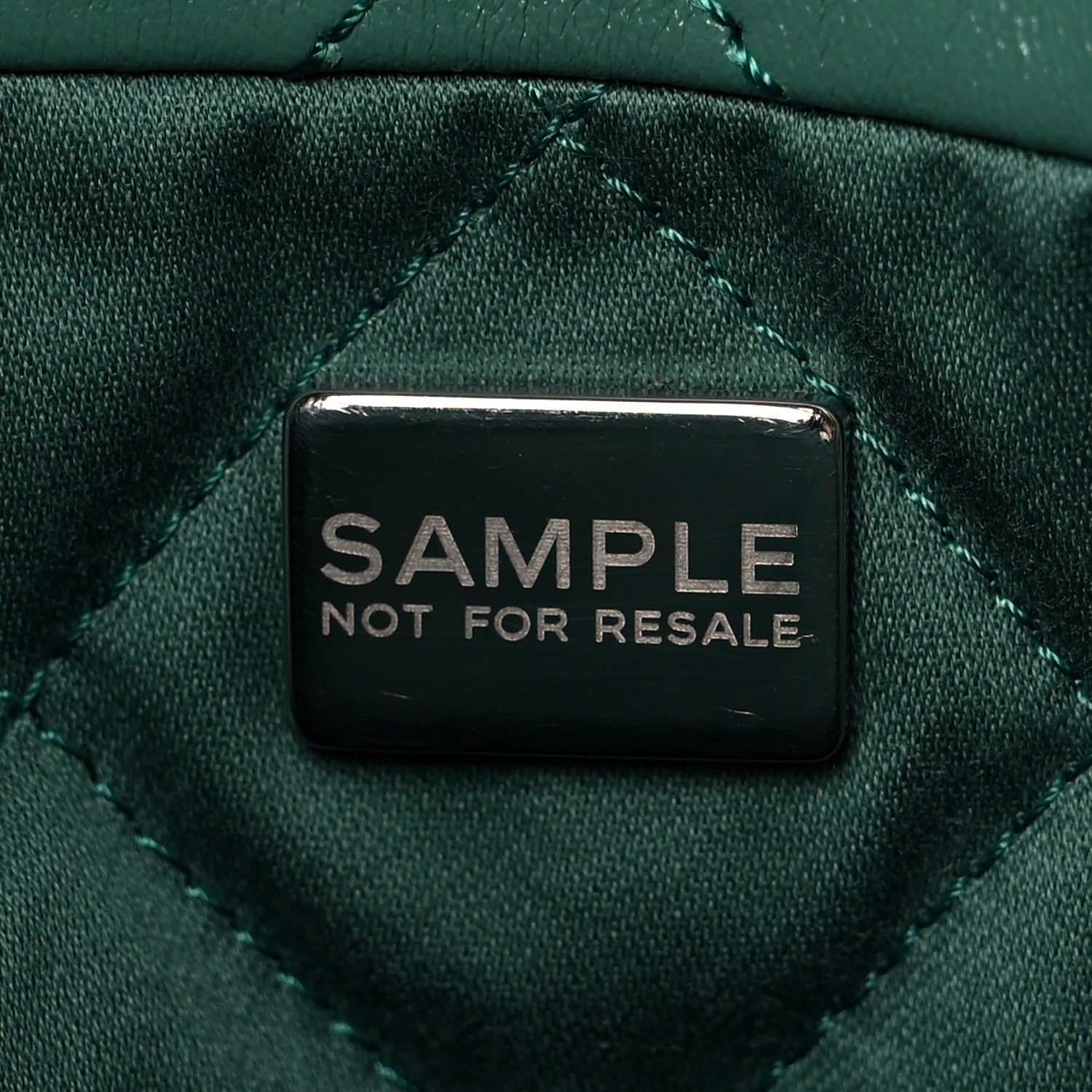 Chanel Shiny Calfskin Quilted Chanel 22 Green 8 of 10