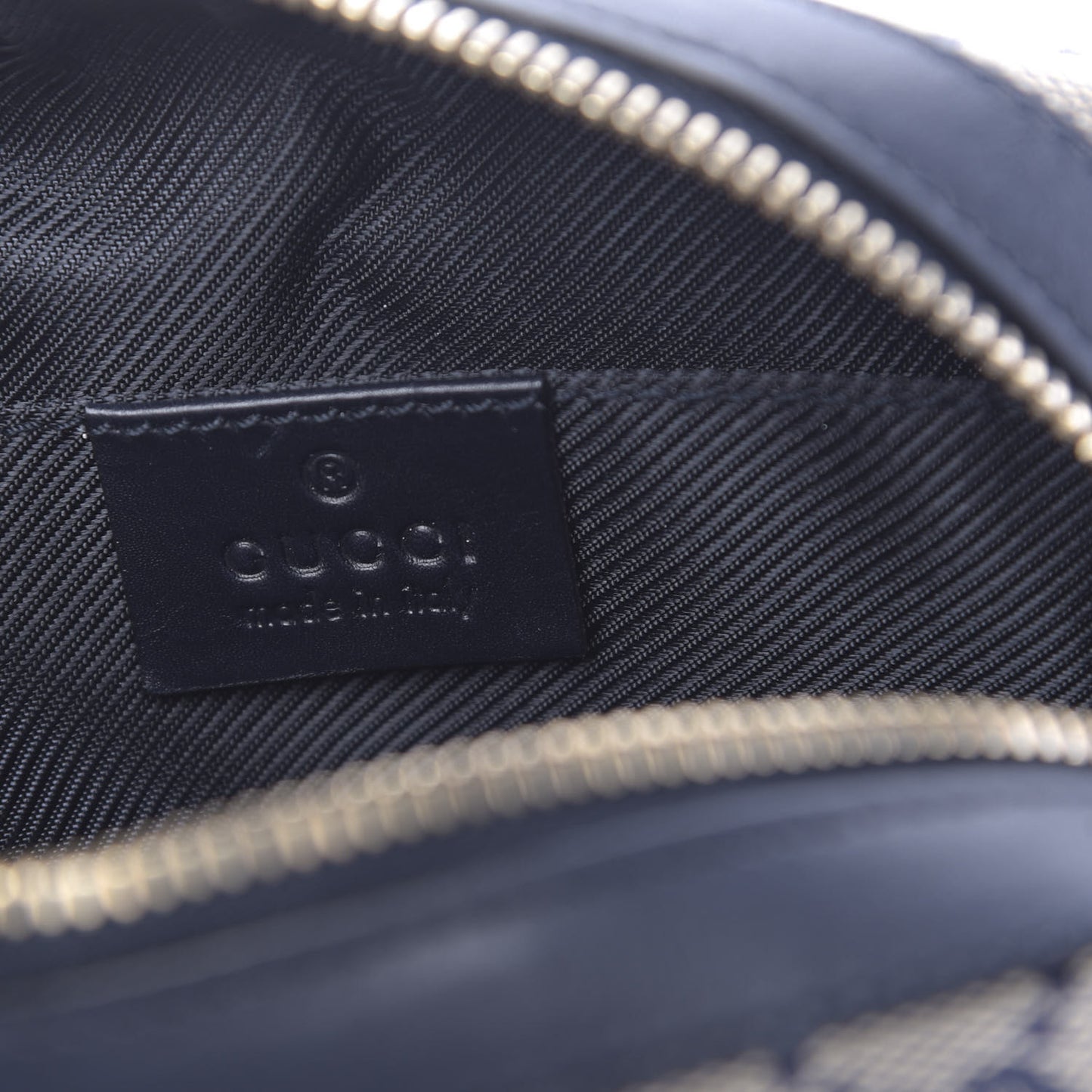 Monogram Web Small Cosmetic Case Navy