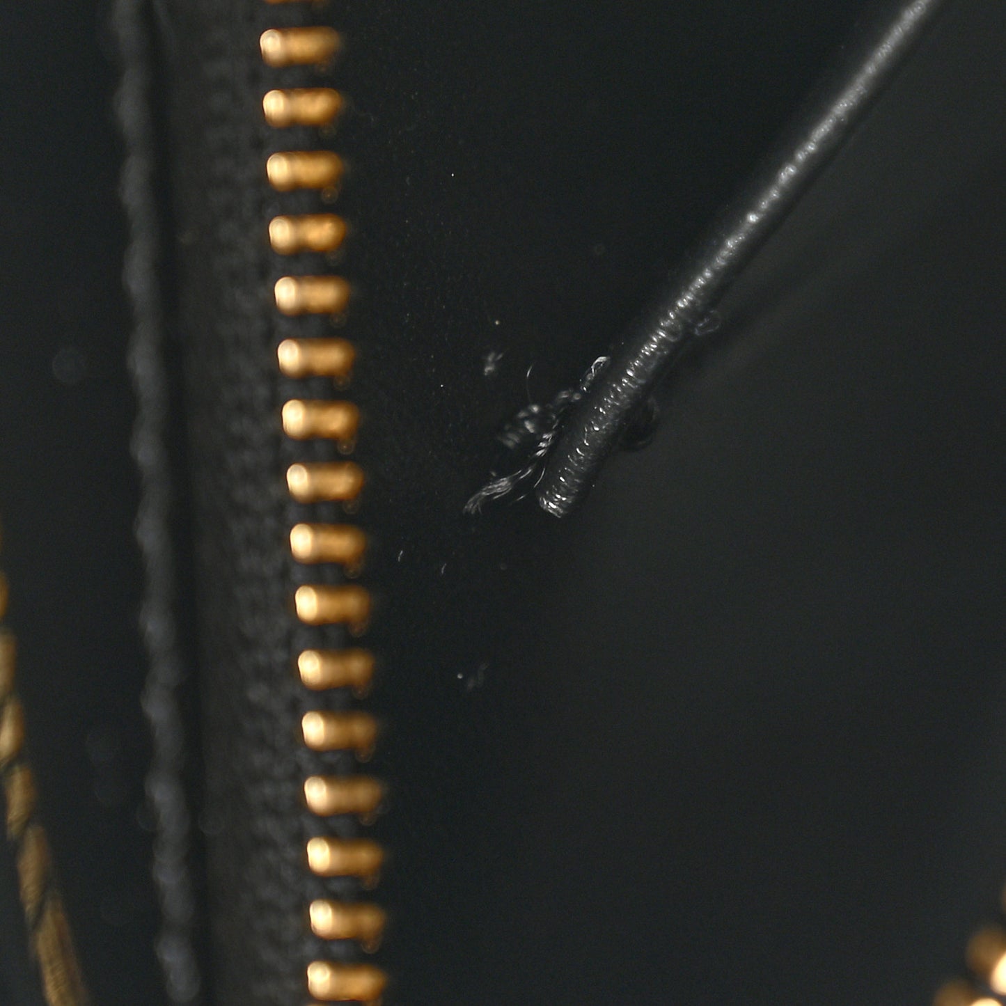 Patent Calfskin Medium Tilly Triomphe Shoulder Bag Black