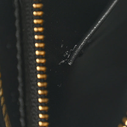 Celine Patent Calfskin Medium Tilly Triomphe Shoulder Bag Black 11 of 11