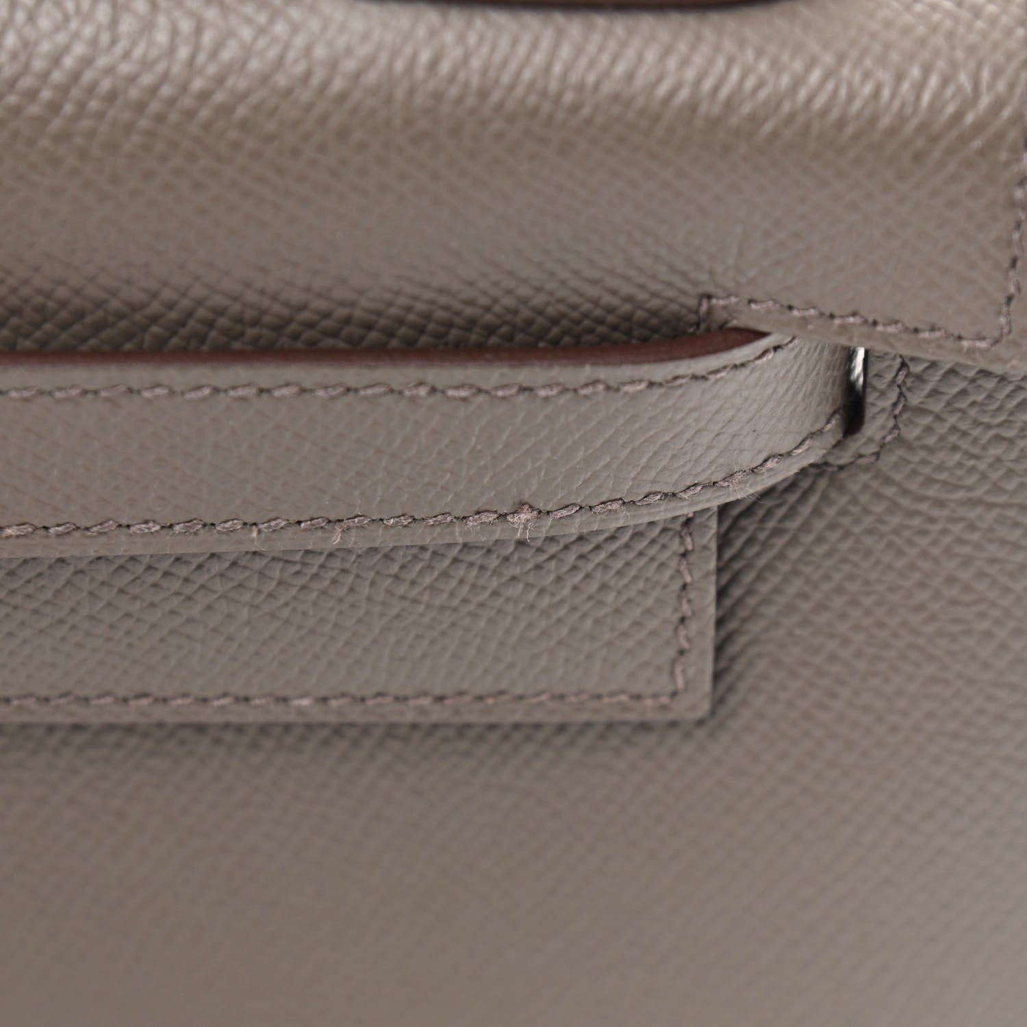 Hermes Epsom Kelly Sellier 28 Etain 14 of 15