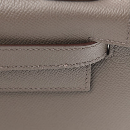 Hermes Epsom Kelly Sellier 28 Etain 14 of 15