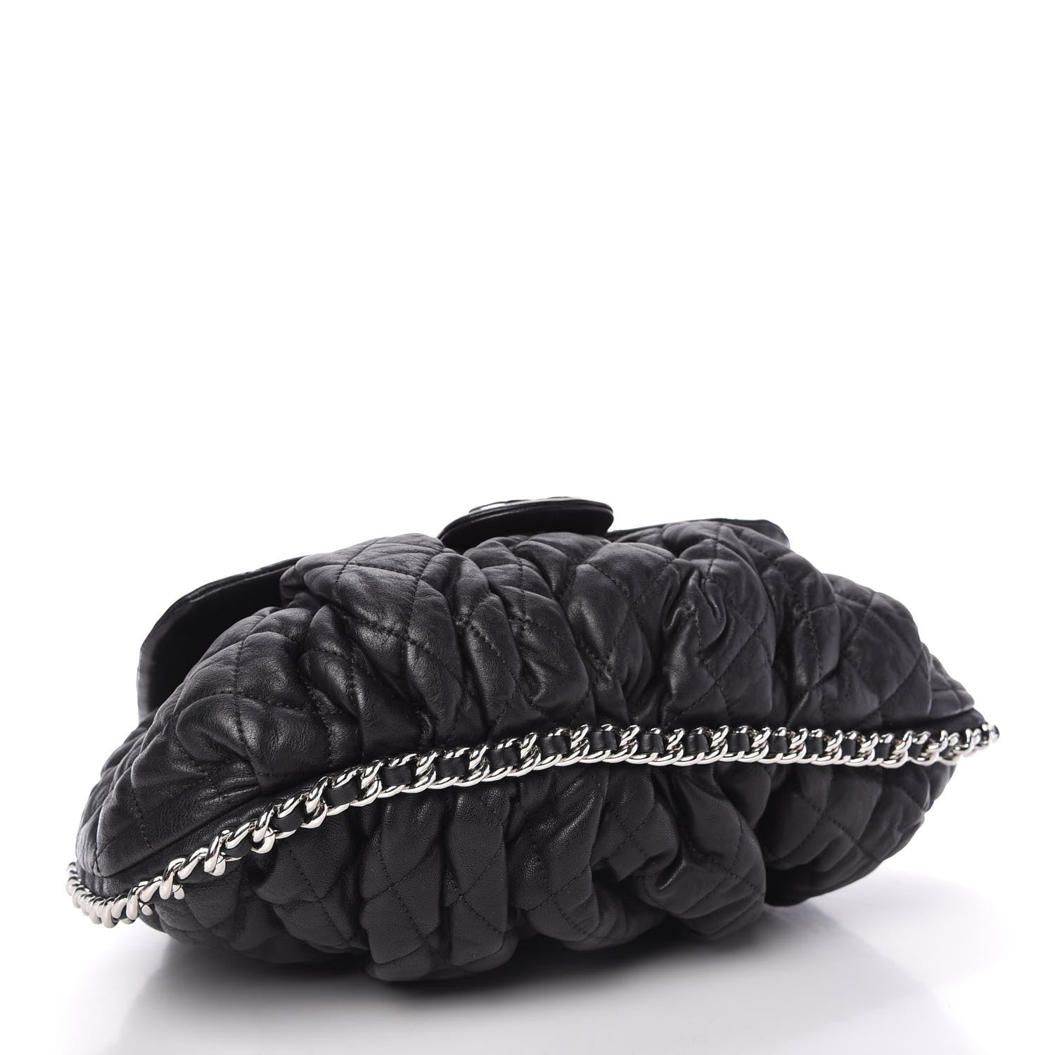 Chanel Washed Lambskin Quilted Large Chain Around Messenger 4 of 10